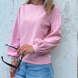 Modelka veľkosť S, farba Staro ružová 175g/m2