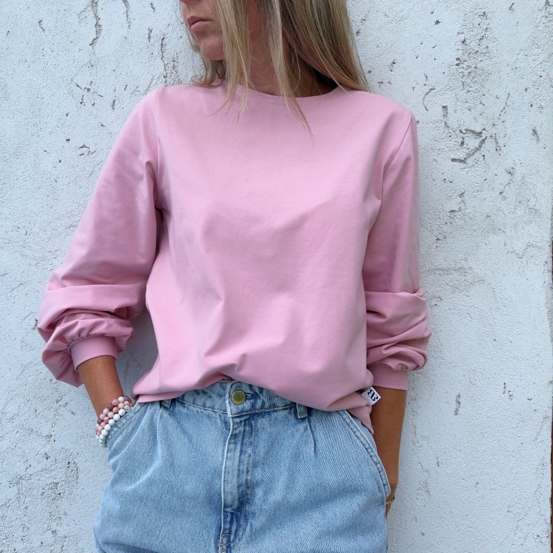 Modelka veľkosť S, farba Staro ružová 175g/m2