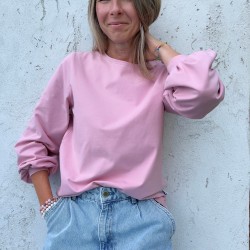 Modelka veľkosť S, farba Staro ružová 175g/m2